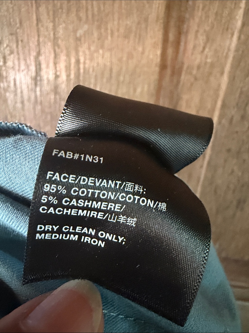 Lafayette 148 New York Light Blue Wide-Leg Chinos - Picture 8 of 10